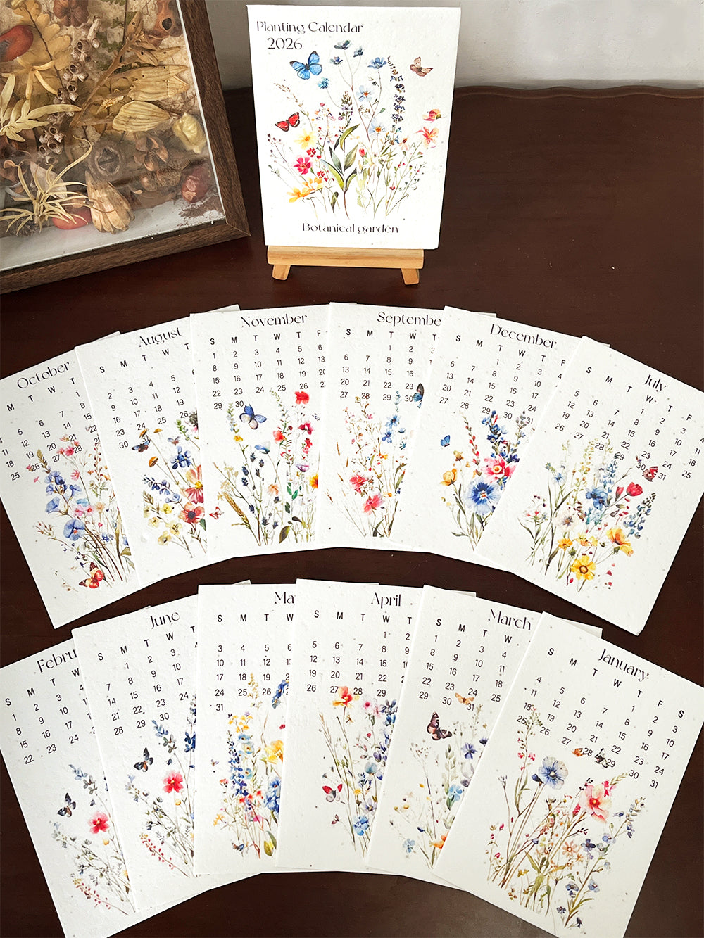 Plantable Seed Calendar 2026