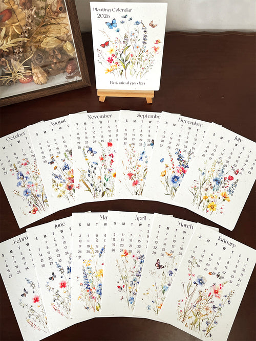 Plantable Seed Calendar 2026