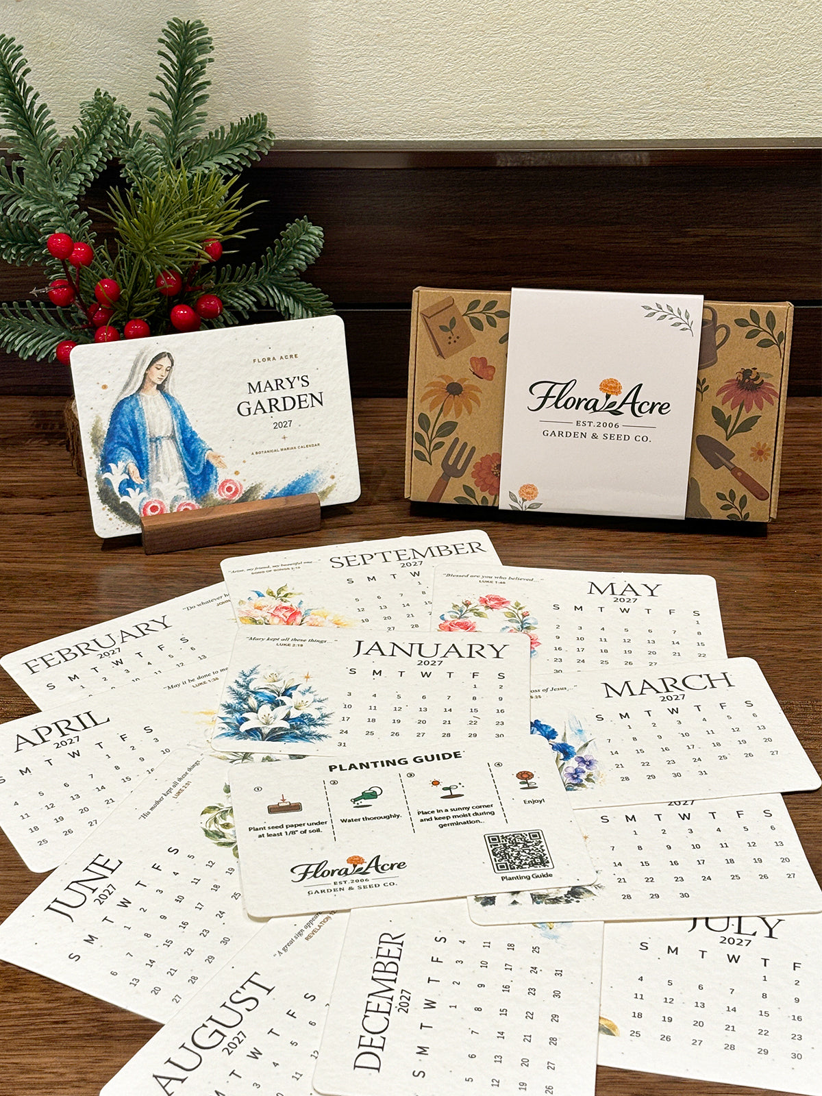 ✨Labor Day Pre-Sale 45% OFF🌱Eco-Friendly Plantable Seed Calendar 2027