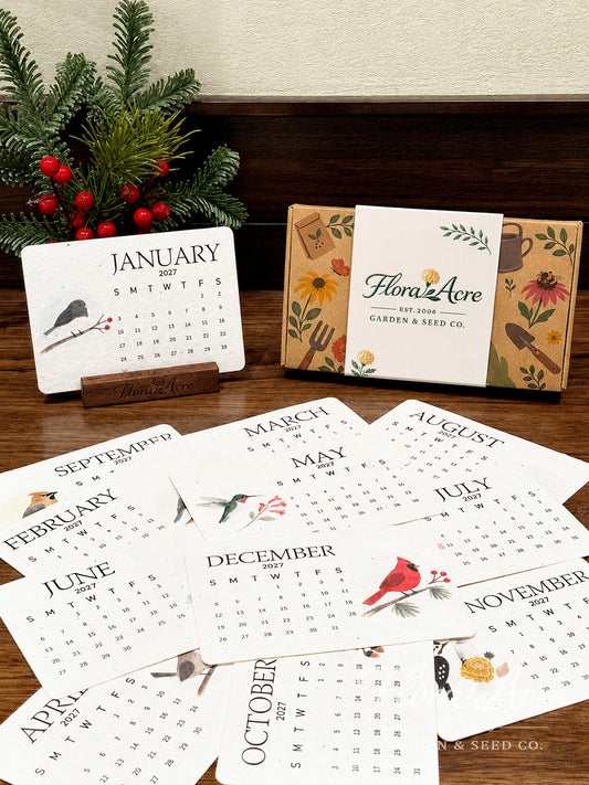 ✨Early Holiday Sale 45% OFF🌱Eco-Friendly Plantable Harmony Seed Calendar 2027