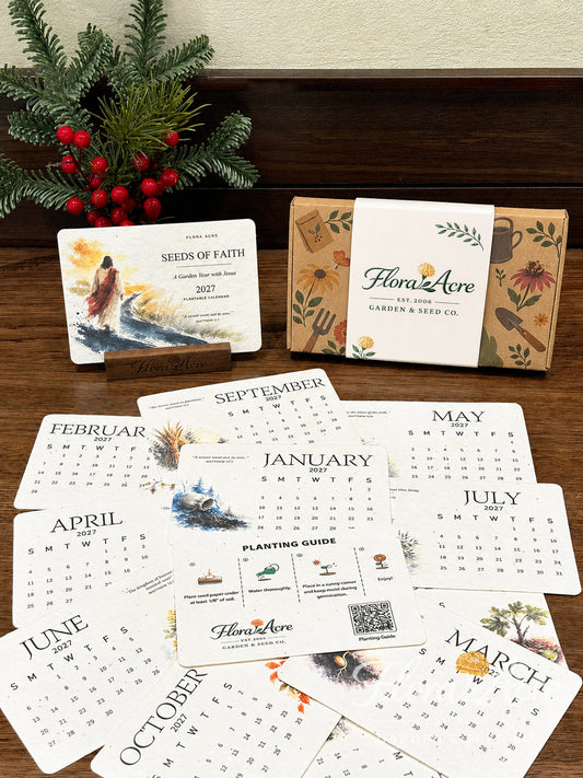 ✨Early Holiday Sale 45% OFF🌱Eco-Friendly Plantable Faith Seed Calendar 2027