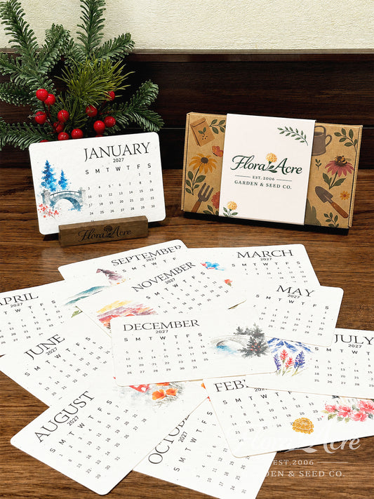 ✨Early Holiday Sale 45% OFF🌱Eco-Friendly Plantable Adventure Seed Calendar 2027