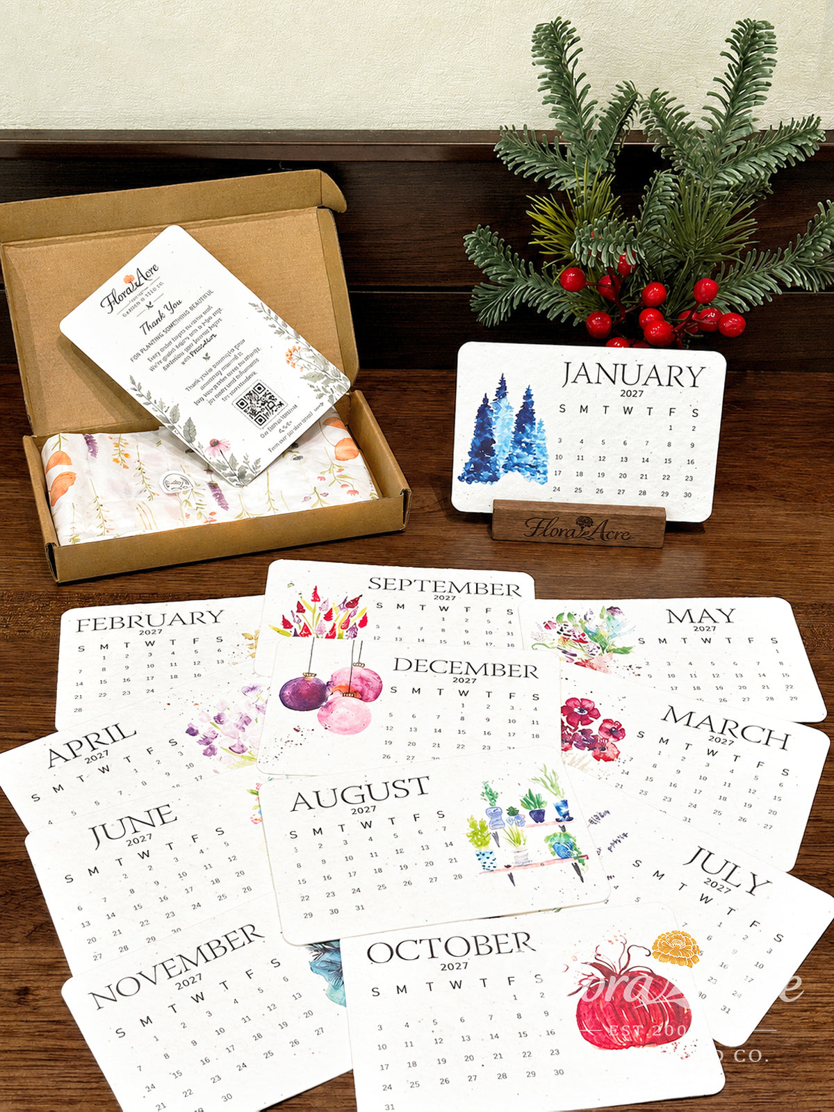✨Labor Day Pre-Sale 45% OFF🌱Eco-Friendly Plantable Timeless Seed Calendar 2027