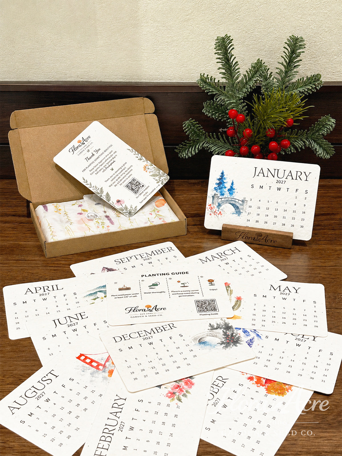 ✨Labor Day Pre-Sale 45% OFF🌱Eco-Friendly Plantable Adventure Seed Calendar 2027