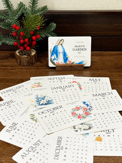 ✨Labor Day Pre-Sale 45% OFF🌱Eco-Friendly Plantable Grace Seed Calendar 2027