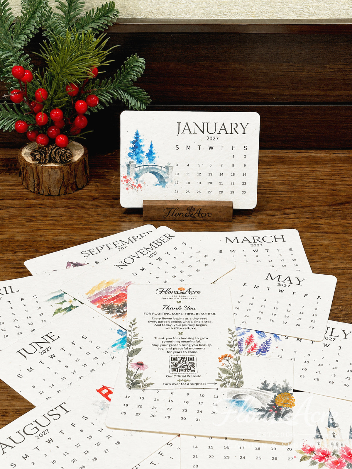 ✨Labor Day Pre-Sale 45% OFF🌱Eco-Friendly Plantable Adventure Seed Calendar 2027