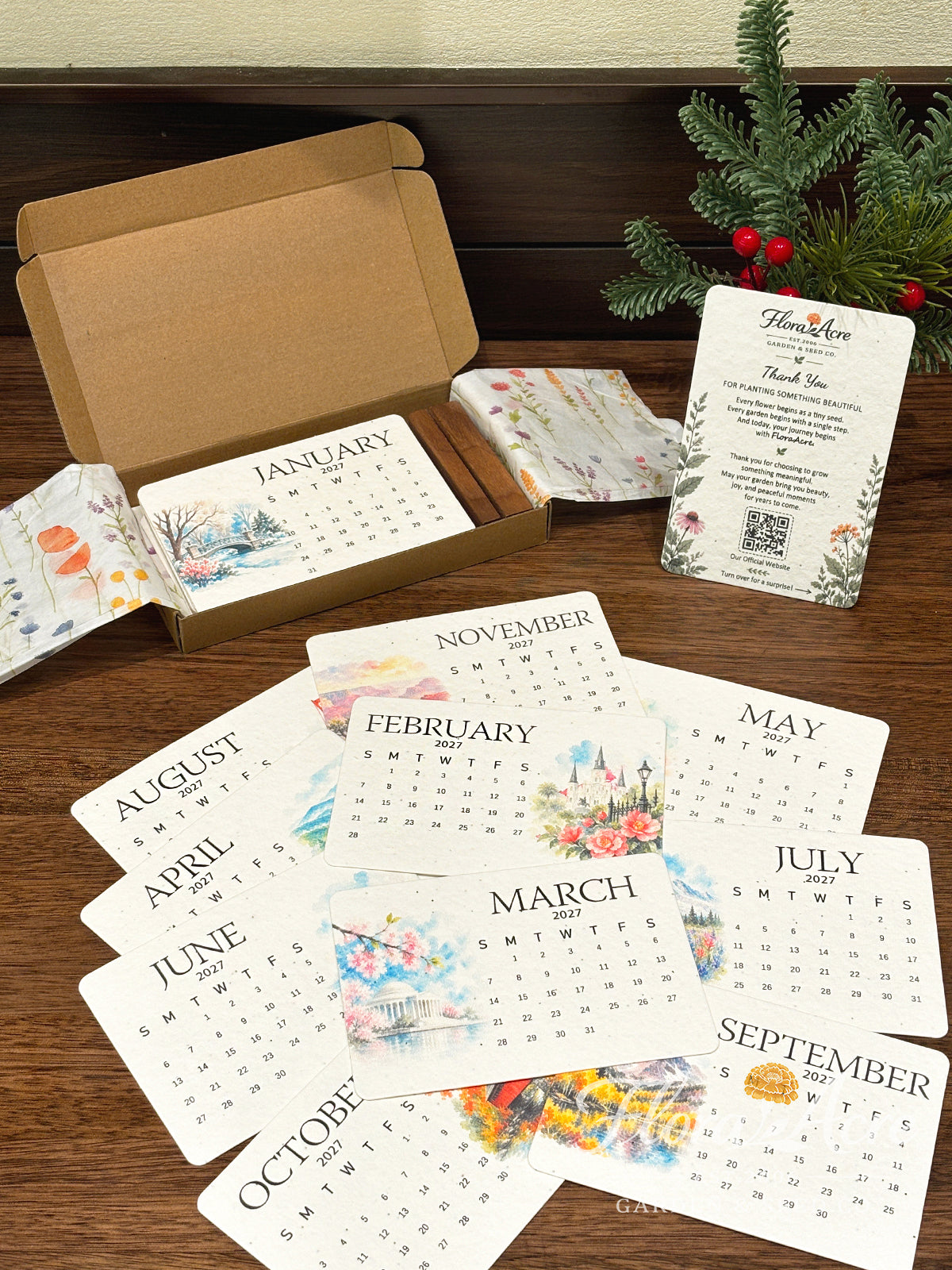 ✨Labor Day Pre-Sale 45% OFF🌱Eco-Friendly Plantable Journey Seed Calendar 2027