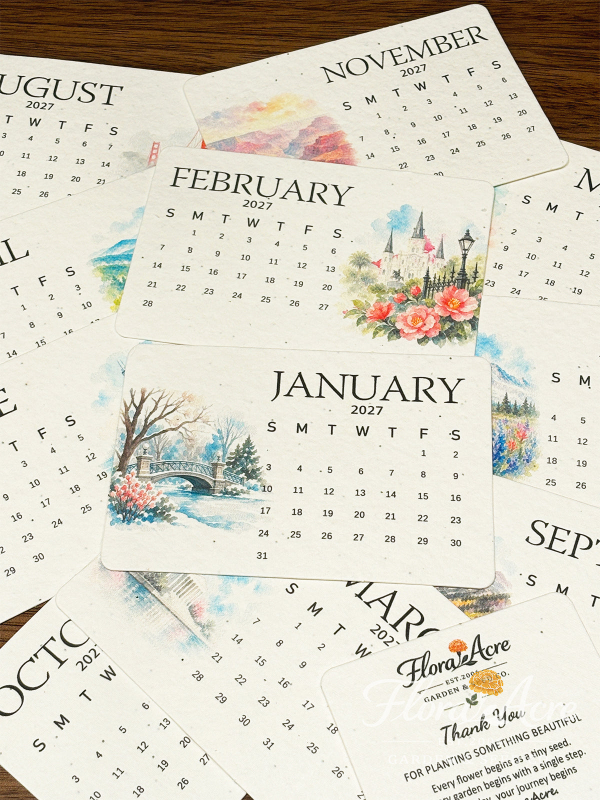 ✨Labor Day Pre-Sale 45% OFF🌱Eco-Friendly Plantable Journey Seed Calendar 2027