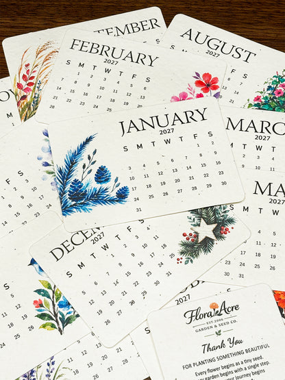 ✨Labor Day Pre-Sale 45% OFF🌱Eco-Friendly Plantable Verdance Seed Calendar 2027