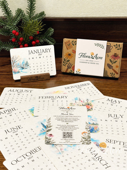 ✨Labor Day Pre-Sale 45% OFF🌱Eco-Friendly Plantable Journey Seed Calendar 2027