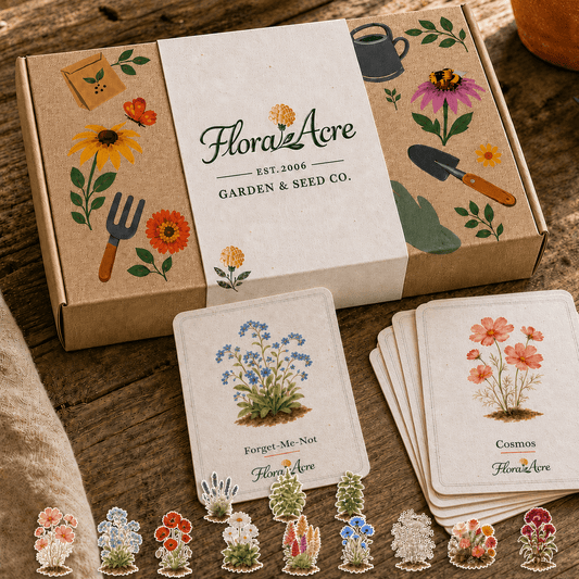 Flora Acre — 12 Plantable Seed Cards - Flora Acre